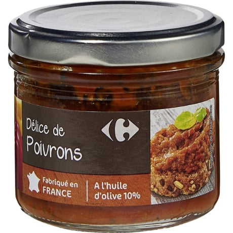 Tartinable de poivrons CARREFOUR