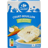 Court bouillon aux légumes CARREFOUR CLASSIC