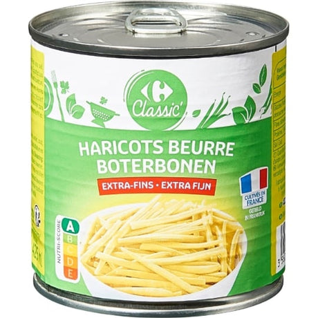 Haricots beurre extra-fins CARREFOUR CLASSIC