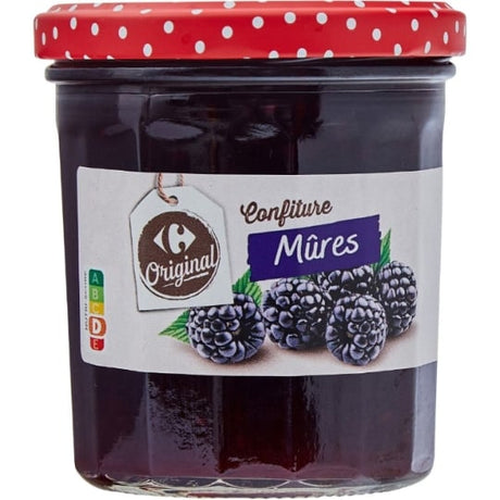 Confiture mûres CARREFOUR ORIGINAL