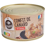 Confit de canard 4 cuisses CARREFOUR ORIGINAL