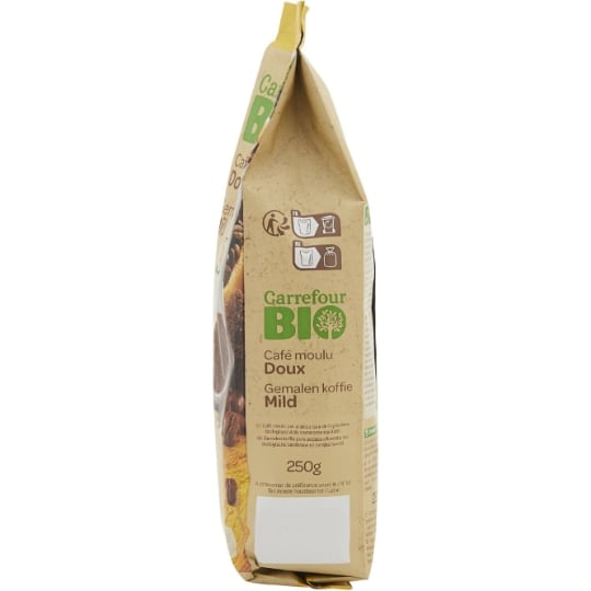 Café moulu doux Bio CARREFOUR BIO