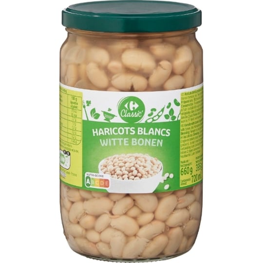 Haricots blancs CARREFOUR CLASSIC