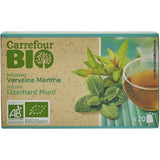 Infusion verveine menthe Bio CARREFOUR BIO