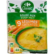 Soupe déshydratée 9 légumes CARREFOUR CLASSIC