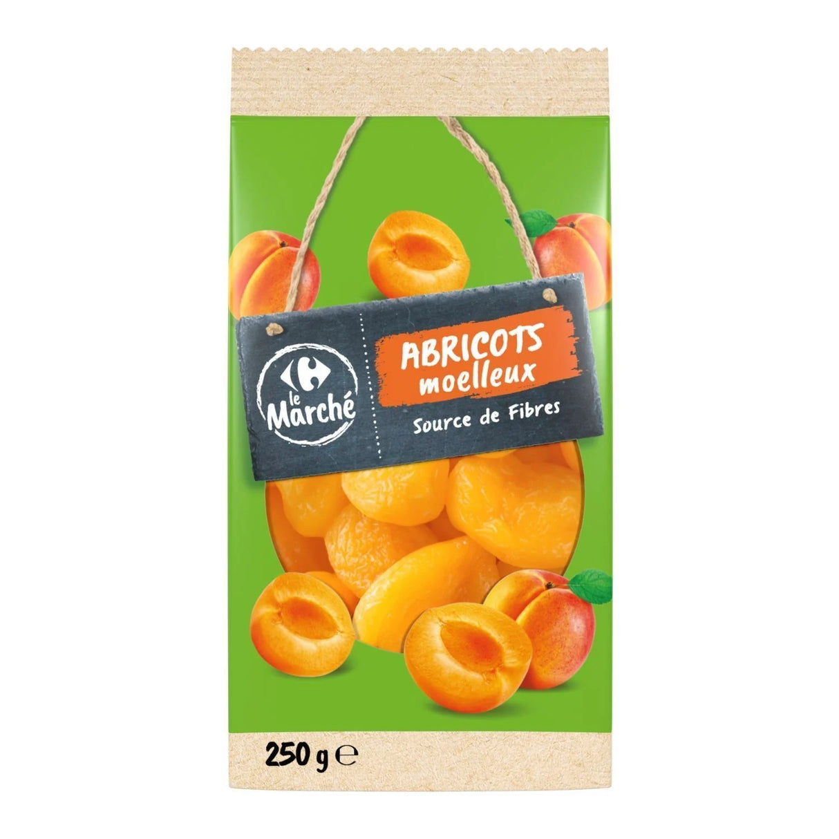 CARREFOUR Abricots Moelleux 1 kg