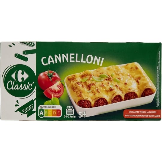 Pâtes cannelloni CARREFOUR CLASSIC