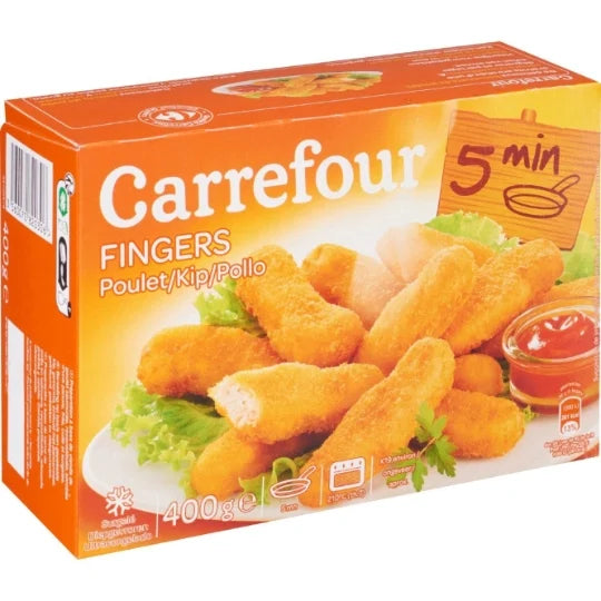 CARREFOUR Fingers de Poulet 400 g