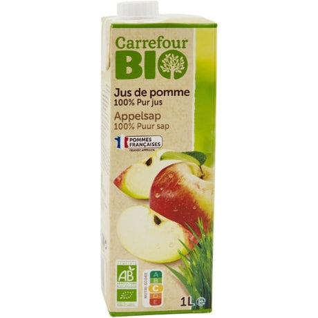 Jus de pomme 100% pur jus CARREFOUR BIO