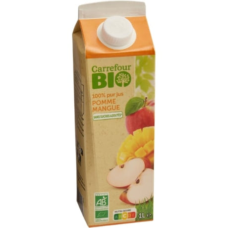 Jus de fruits pomme mangue CARREFOUR BIO