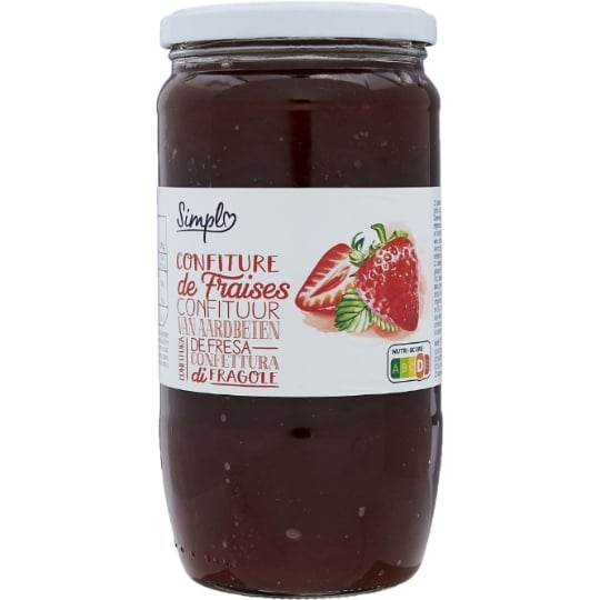 Confiture de fraises SIMPL