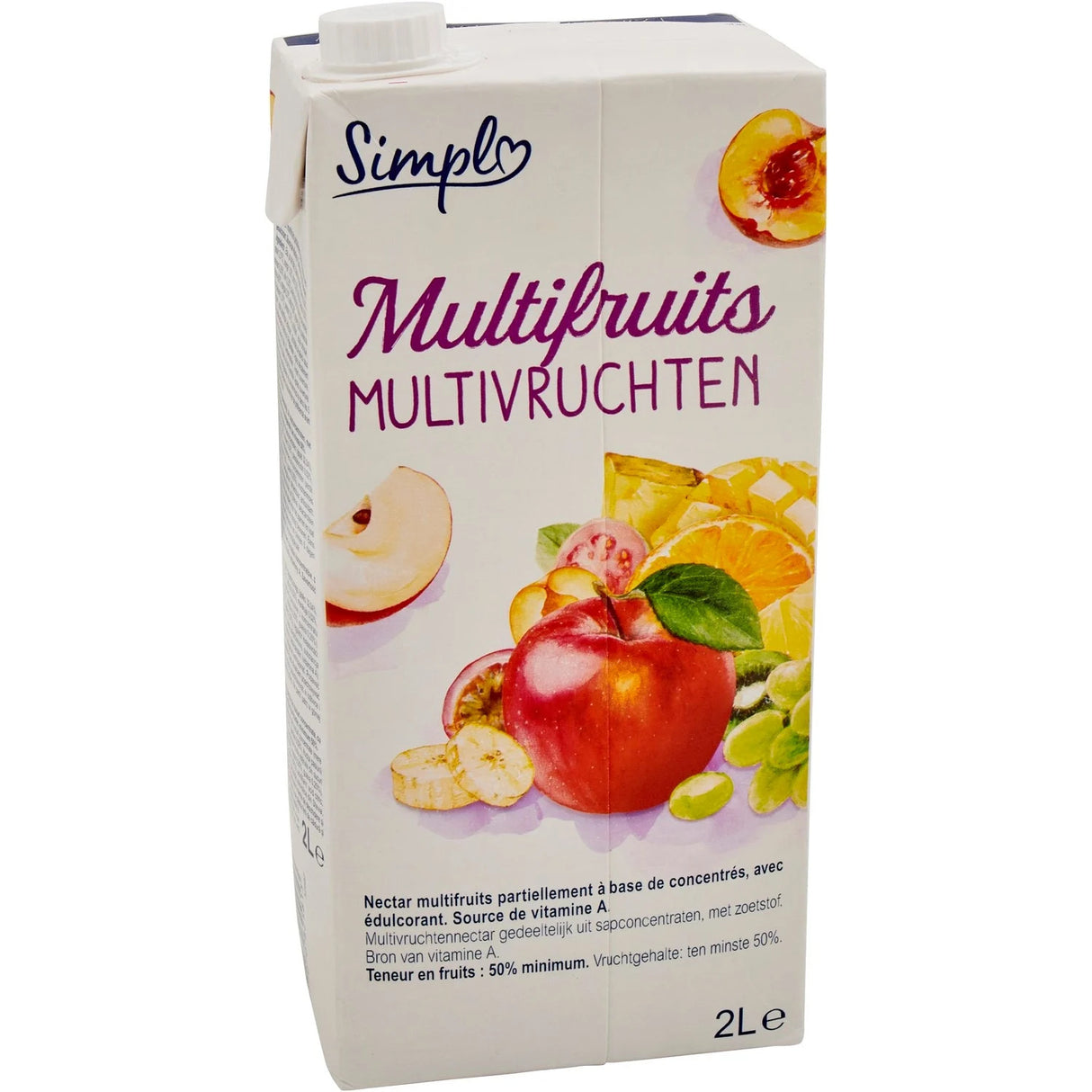 COFRUTOS Nectar Multifruits 50% Sans Sucre Sans Gluten 200ml