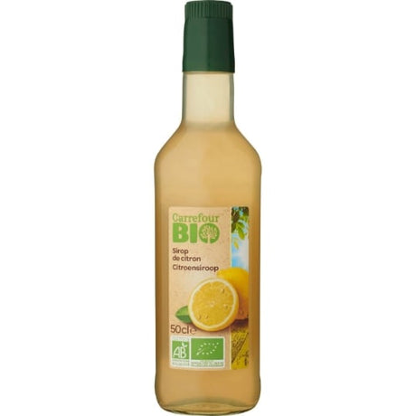 Sirop citron CARREFOUR BIO