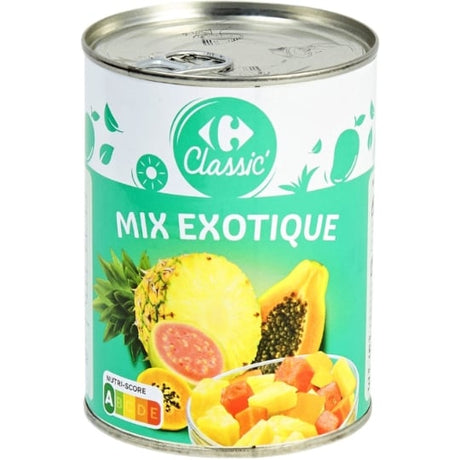 Fruits au sirop mix exotique CARREFOUR CLASSIC