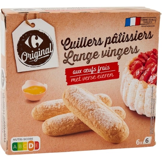 Biscuits à la cuillère pâtissiers CARREFOUR ORIGINAL