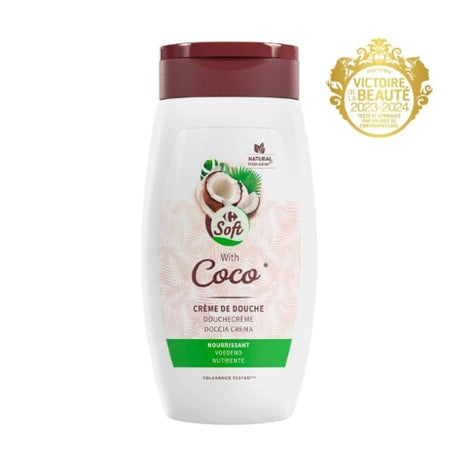 Gel Douche Réconfortant Coco CARREFOUR SOFT