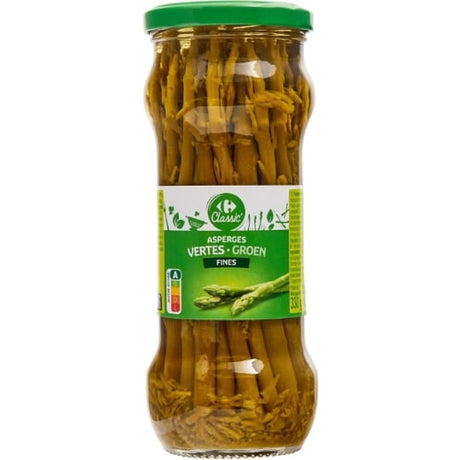 Asperges vertes fines CARREFOUR CLASSIC