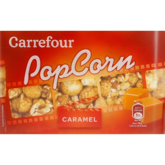 Pop Corn caramel CARREFOUR