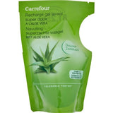 Recharge gel lavant aloe vera CARREFOUR