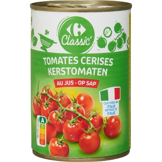 Tomates cerises au jus CARREFOUR CLASSIC