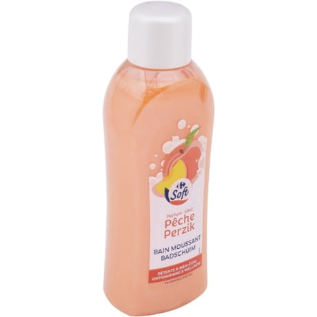 Bain moussant parfum pêche CARREFOUR SOFT