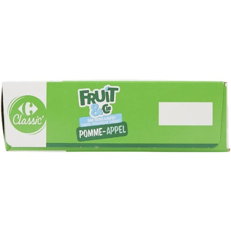 Compotes pomme sans sucres ajoutés CARREFOUR CLASSIC