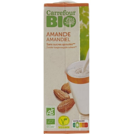 Boisson végétale amande sans sucres ajoutés Bio CARREFOUR BIO