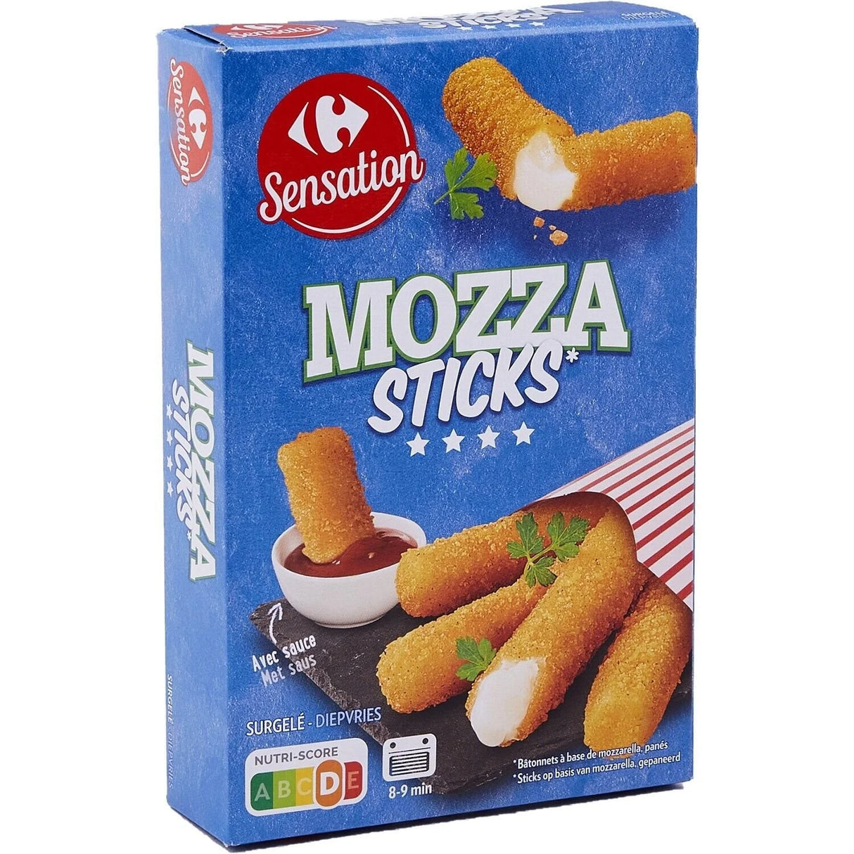 CARREFOUR Bâtonnets de Mozzarella avec Sauce 250 g