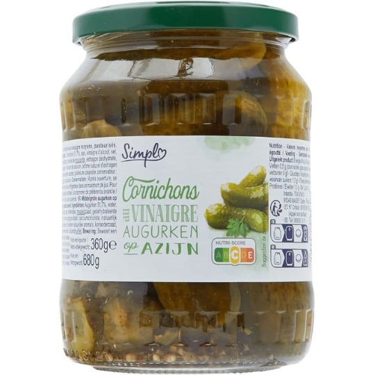 Cornichons au vinaigre SIMPL