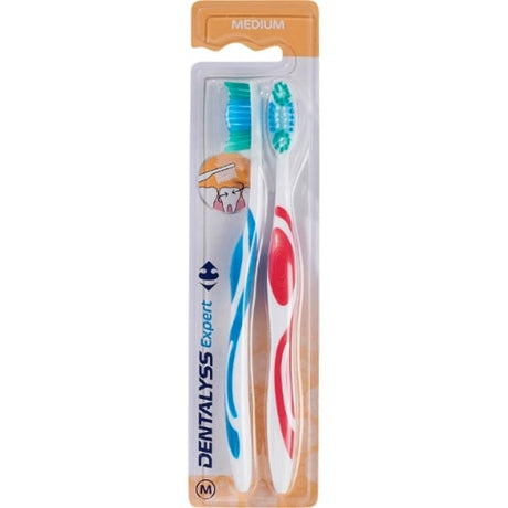 Brosses à dents Dentalyss Expert Medium CARREFOUR