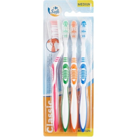 Brosses à dents Medium CARREFOUR SOFT