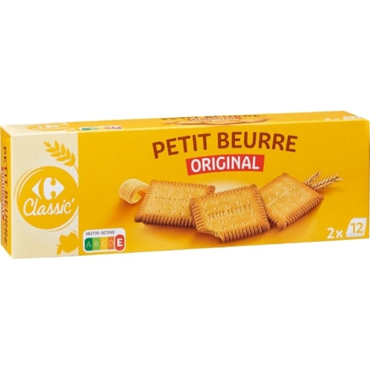 Biscuits Petit Beurre Original CARREFOUR CLASSIC