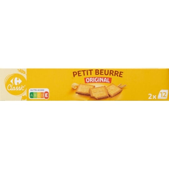 Biscuits Petit Beurre Original CARREFOUR CLASSIC