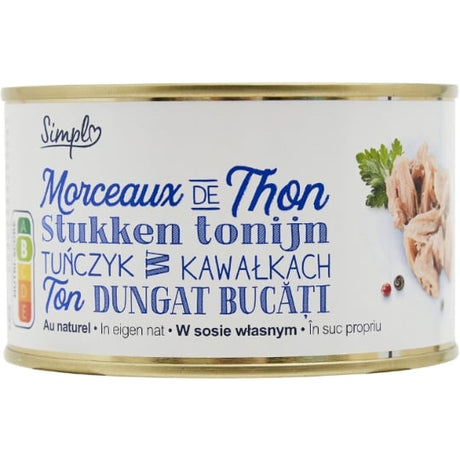 Thon morceaux listao au naturel