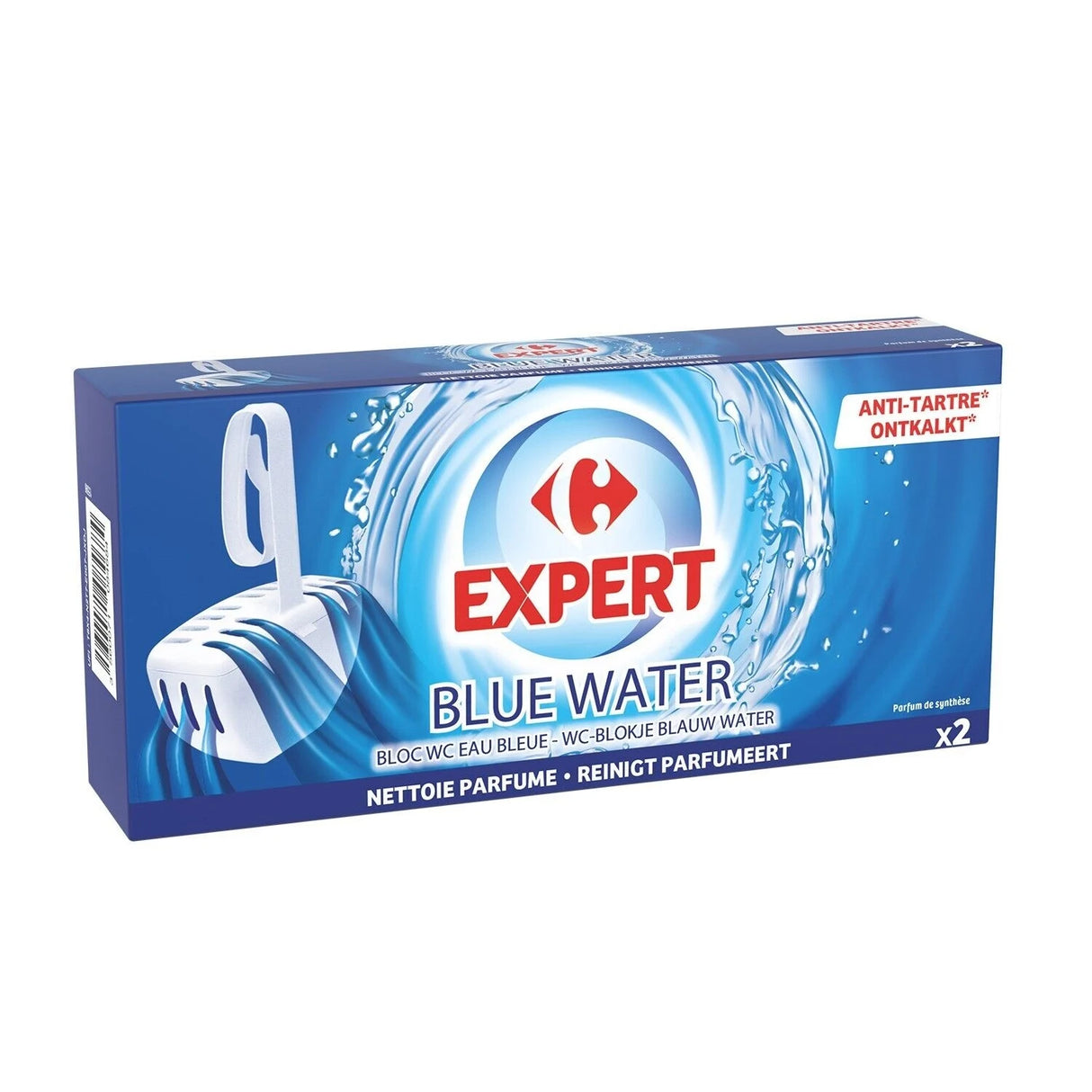 CARREFOUR SENCE Bloc WC Nettoyant Parfum Aqua 40g