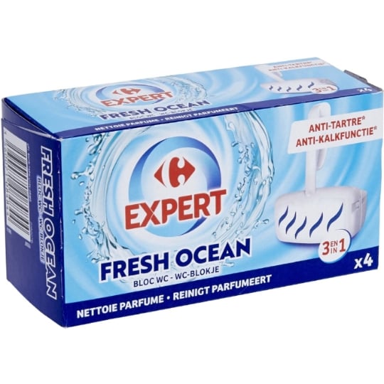 Bloc WC Fresh Ocean 3 en 1 CARREFOUR EXPERT