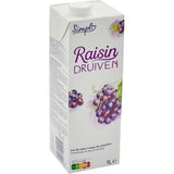 Jus de raisin à base de concentré SIMPL