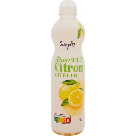 Sirop de citron SIMPL