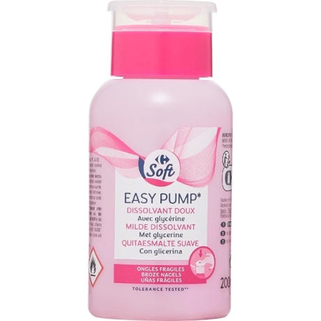 Dissolvant Easy Pulp doux CARREFOUR SOFT