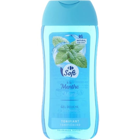 Gel Douche tonifiant menthe CARREFOUR SOFT