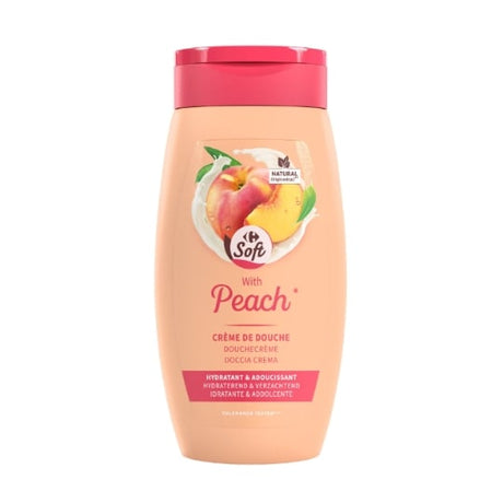 Gel Douche Nourrissant au Lait de Pêche CARREFOUR SOFT