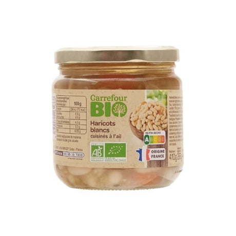 Haricots blancs cuisinés Bio CARREFOUR BIO