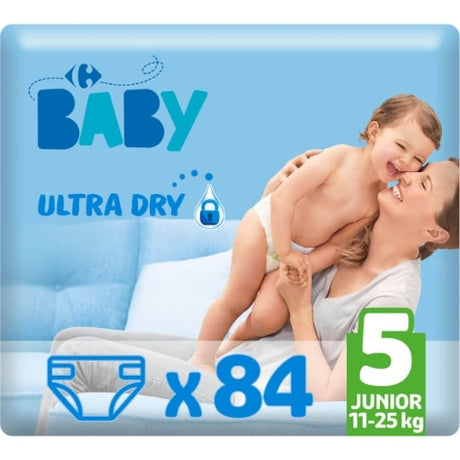 Couches taille 5 junior : 11-25 kg CARREFOUR BABY