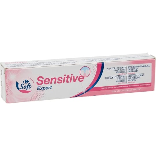 Dentifrice protection dents et gencives CARREFOUR SOFT