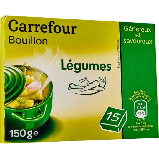 Bouillon légumes CARREFOUR