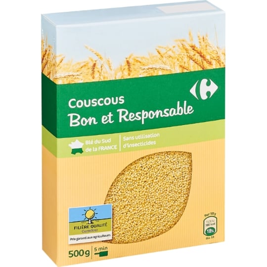 Couscous moyen FILIERE QUALITE CARREFOUR