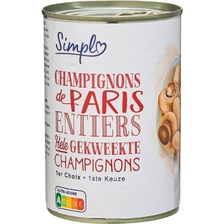 Champignons de Paris entiers 1er choix SIMPL