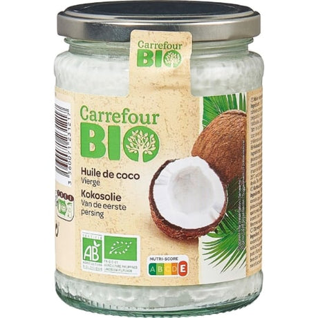 Huile de coco vierge Bio CARREFOUR BIO