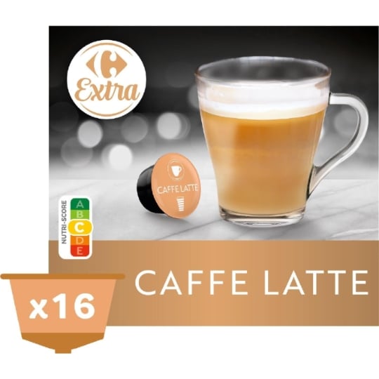 Café capsules Caffe Latte CARREFOUR EXTRA