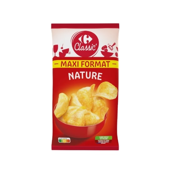 Chips nature CARREFOUR